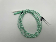 Disposable Twisted Subdermal needles in Intraoperative Neuromonitoring area 7mm length 1.5M lead