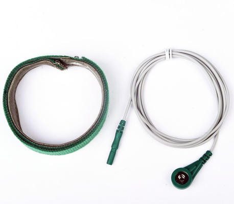 Electrodo de tierra reutilizable con el cable de 1500m m y la correa rápidos de 450m m