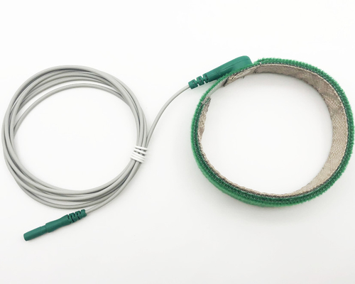 Electrodo de tierra reutilizable con el cable de 1500m m y la correa rápidos de 450m m