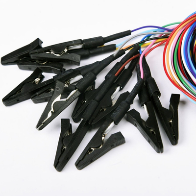 Clips de cocodrilo coloridos reutilizables 12 colores con el estruendo del Pin del estándar 1