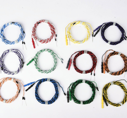 Electrodo disponible de la aguja de Subdermal EMG de la torsión de IONM con 12 colores