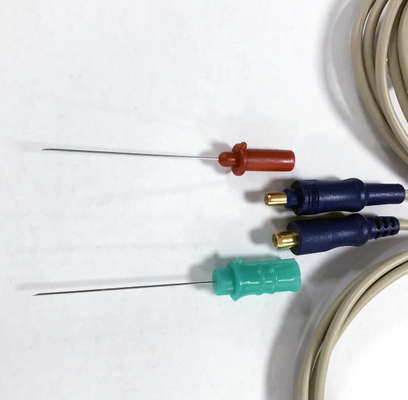 Cable de conexión para la aguja del EMG (adáptese para la línea plástica concéntrica las agujas del EMG)