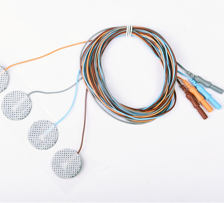 Pequeños electrodos del hidrogel con las superficies de registración redondas de 22m m o de 25m m