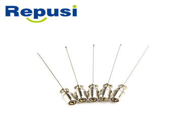Manija de plata preesterilizada 0.45X38 milímetro Nr.15.1-38 un electrodo concéntrico de la aguja del tiempo