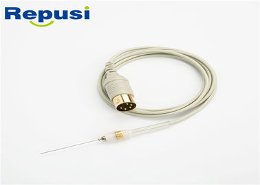 Manija de plata preesterilizada 0.45X38 milímetro Nr.15.1-38 un electrodo concéntrico de la aguja del tiempo