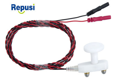 Manija estimulante del electrodo-Comforbable del nervio de mano del EMG con el estimulador del EMG del alambre de ventaja dos