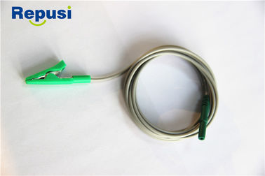 Alambre de ventajas del clip de cocodrilo REP-1.5C-02 con longitud del conector el 150m del aislado