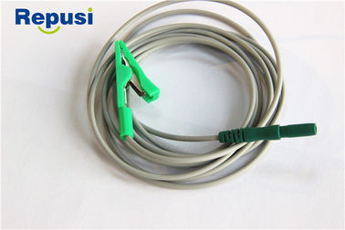 Alambre de ventajas del clip de cocodrilo REP-1.5C-02 con longitud del conector el 150m del aislado