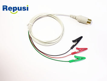 Resusable protegió el alambre de ventaja 3-Clip con longitud del conector el 120m del aislado