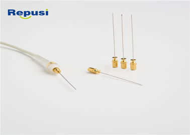 Electrodo coaxial plateado oro de la aguja de la base del Emg de la electromiografía estéril de la manija Nr.15.1
