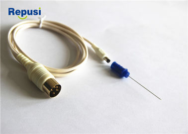 Electrodo concéntrico no reutilizable de la aguja, agujas inoxidables del alambre de acero en 7 colores
