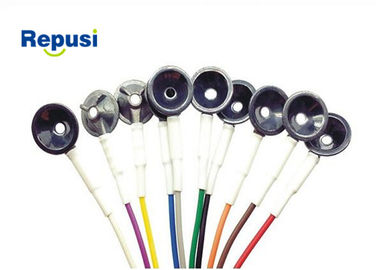 El electrodo disponible REPD-1.5PC de la taza de EEG plateó AgCl con 10 colores