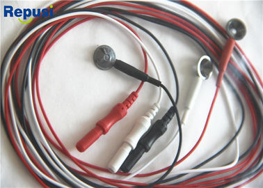 El electrodo disponible REPD-1.5PC de la taza de EEG plateó AgCl con 10 colores