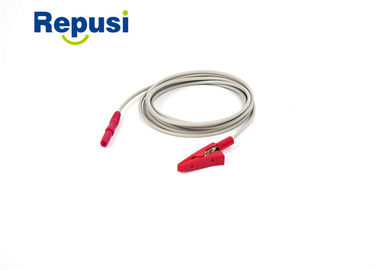 Longitud reutilizable 3pcs del clip de cocodrilo el 150m del ECG/ECG de REPUSI por sistema