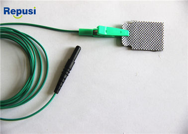 Longitud reutilizable 3pcs del clip de cocodrilo el 150m del ECG/ECG de REPUSI por sistema