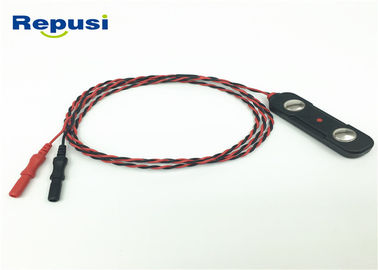 Electrodo estimulante reutilizable de la barra como barra plana negra del estímulo superficial