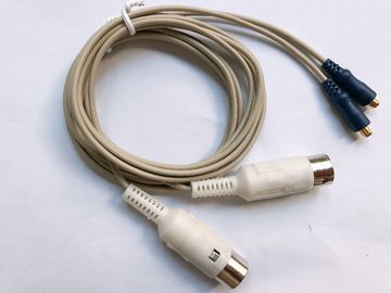 El cable reutilizable concéntrico/EMG del electrodo protegió el cable
