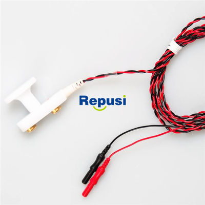 Tipo plano del hierro del EMG del electrodo Biopolar reutilizable del estimulante