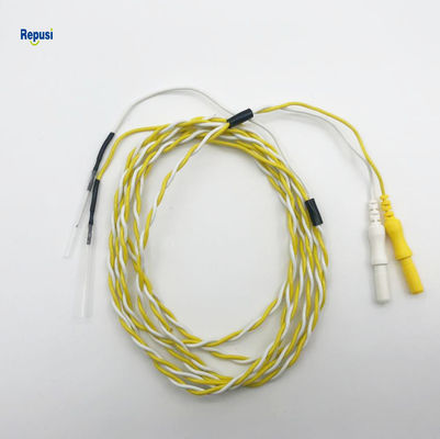 Electrodos estéril disponibles coloreados de la aguja del EMG Subdermal del alambre de la torsión