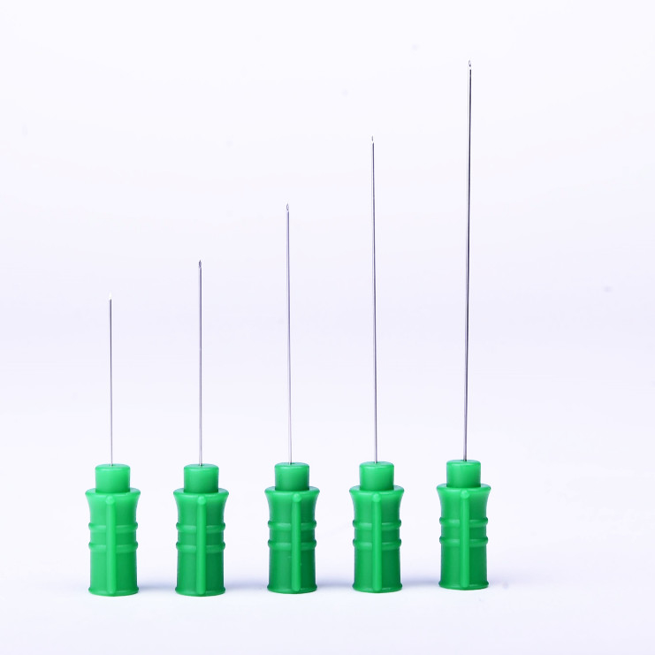 Agujas más agudas concéntricas disponibles de Repusi EMG con 6 colores