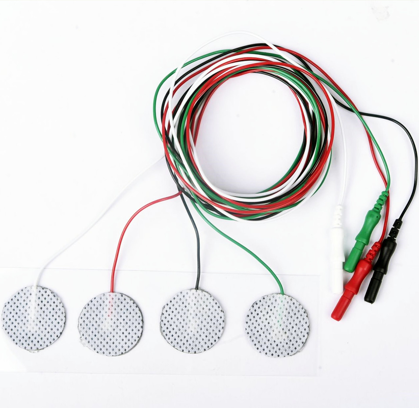 Pequeños electrodos del hidrogel con las superficies de registración redondas de 22m m o de 25m m